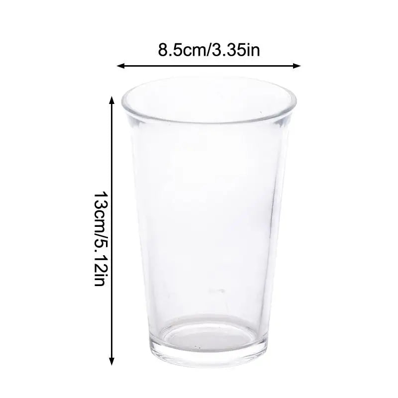Transparent Glass Coffee Mug – BPA-Free Latte Cup Glass Coffee Mug SPOT L