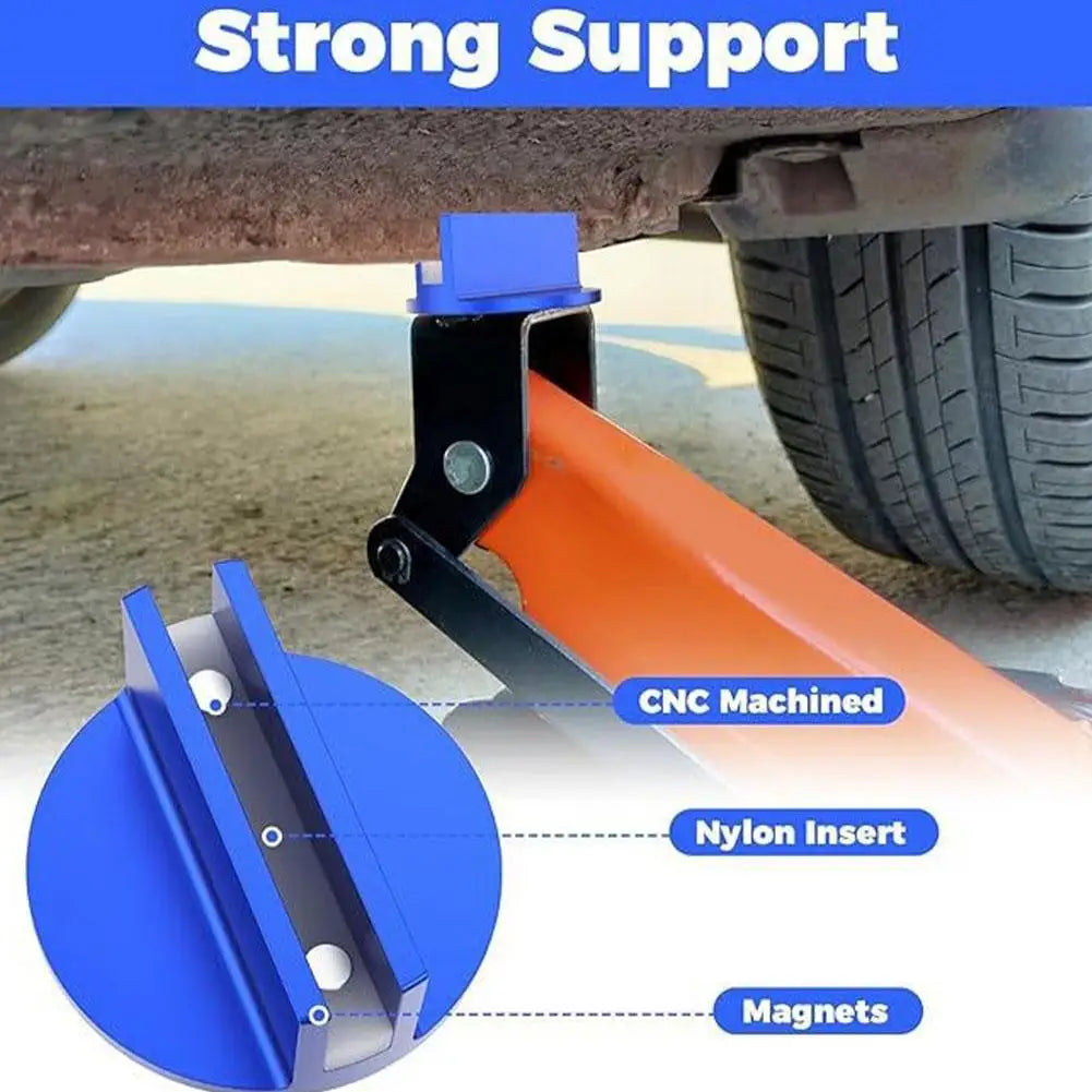 Magnetic Slotted Aluminum Jack Pad – Pinch Weld Frame Adapter Jack Pad Adapter SPOT