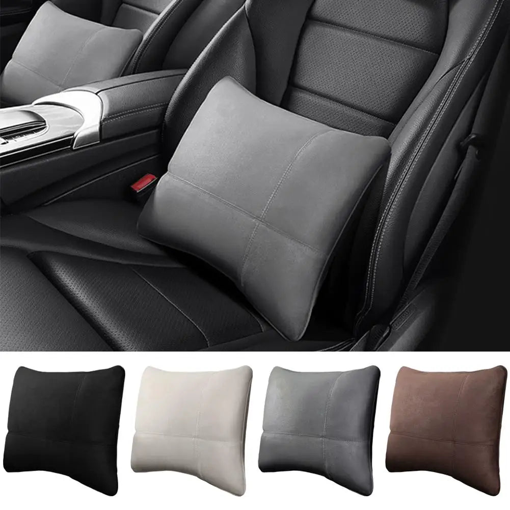 Car Headrest Neck Pillow – Memory Foam Suede Seat Cushion Car Headrest Pillow SPOT