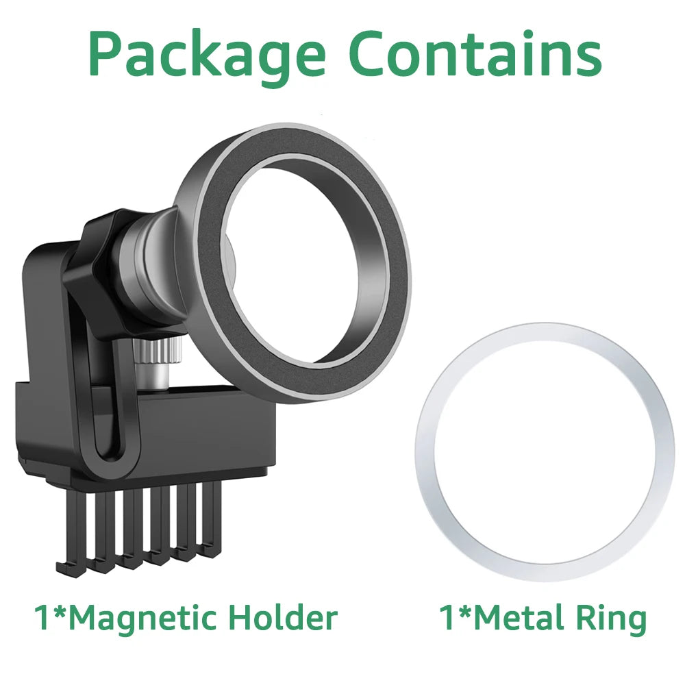 Magnetic Car Phone Mount for Tesla Model 3 & Y | MagSafe Car Phone Mount SPOT black