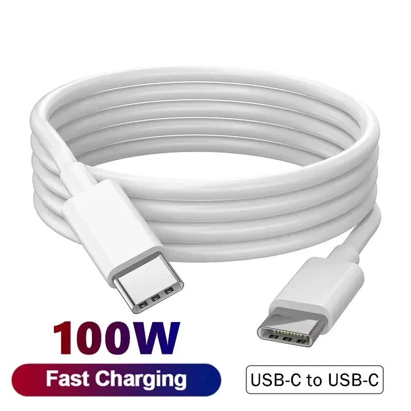 PD 100W USB-C to USB-C Cable – E-Mark Fast Charge & Data USB-C Charging Cable SPOT