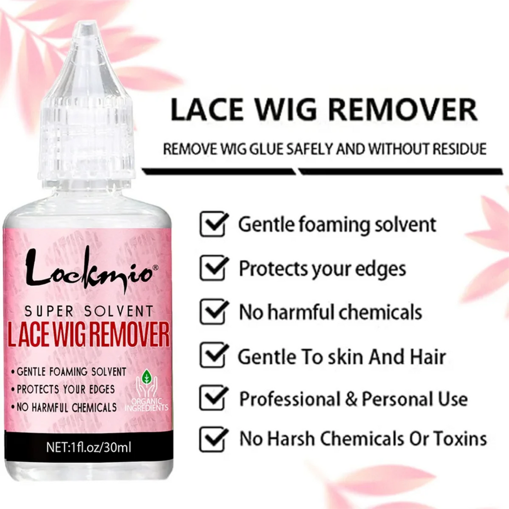 Lockmio Wig Glue Kit – Adhesive, Remover & Edge Control Wig Styling Kit SPOT