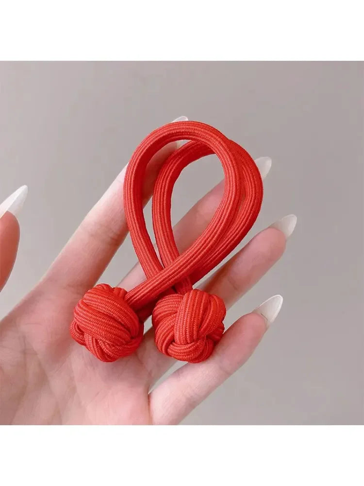 Women's Knotted Elastic Hair Bands – Scrunchies & Ponytail Ties Hair Scrunchie SPOT RD