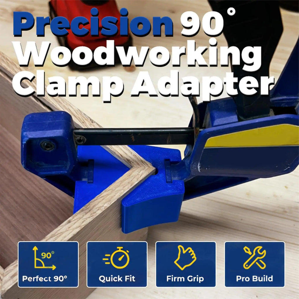 90° Corner Clamp Adapter – Quick-Install Woodworking Jig Corner Clamp Adapter SPOT