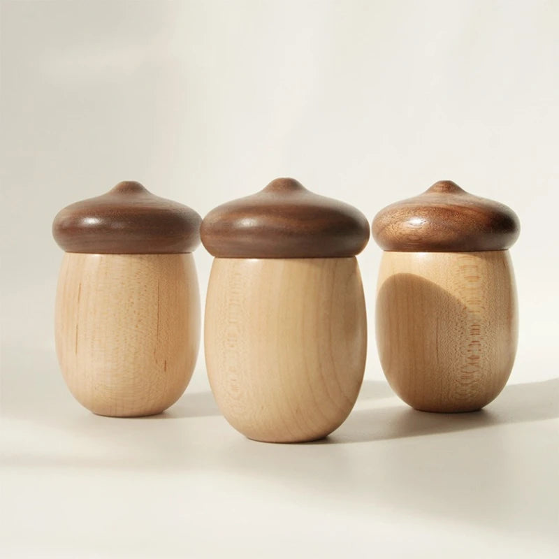 Acorn Wooden Toothpick Holder Dispenser – Home & Office Toothpick Holder SPOT Default Title