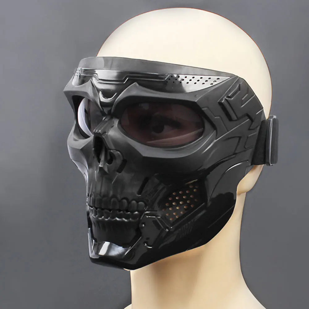 Skull Full Face Mask – Windproof Motorcycle & Cycling Goggle Tactical Face Mask SPOT