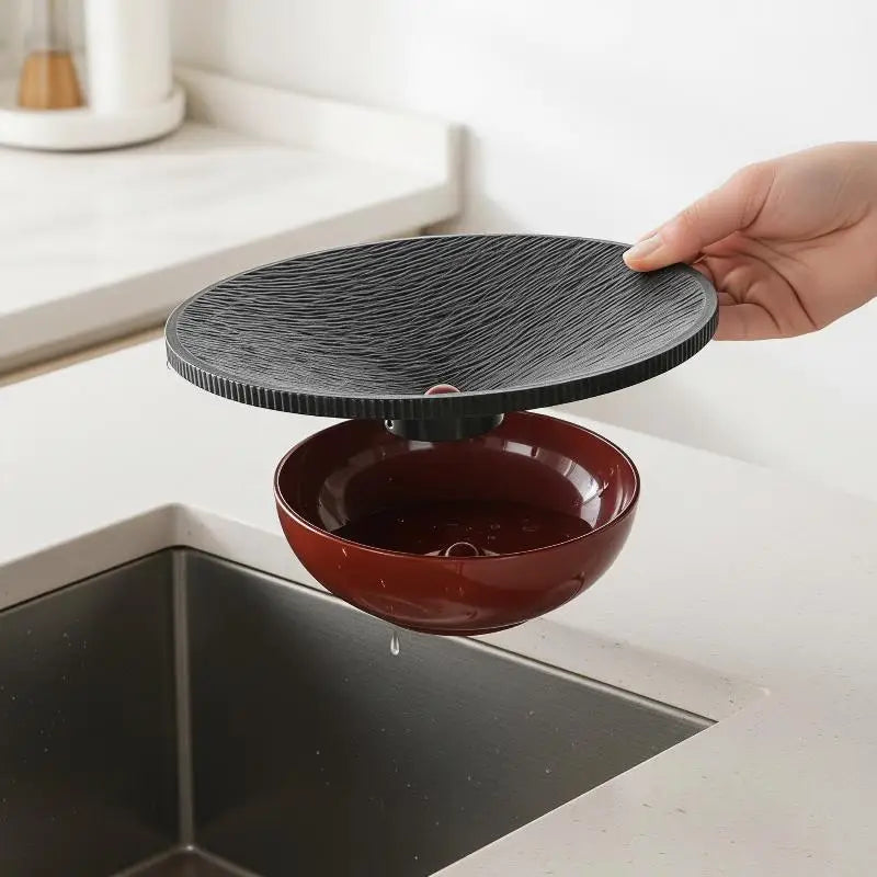 Minimalist Pedestal Fruit Tray – BPA-Free Plastic Serving Plate Pedestal Serving Tray SPOT