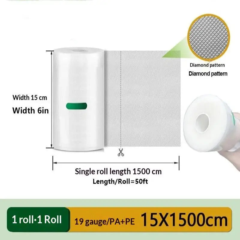 Vacuum Sealer Bags Roll – Microwave Safe & Food Grade Food Storage Bags SPOT A12