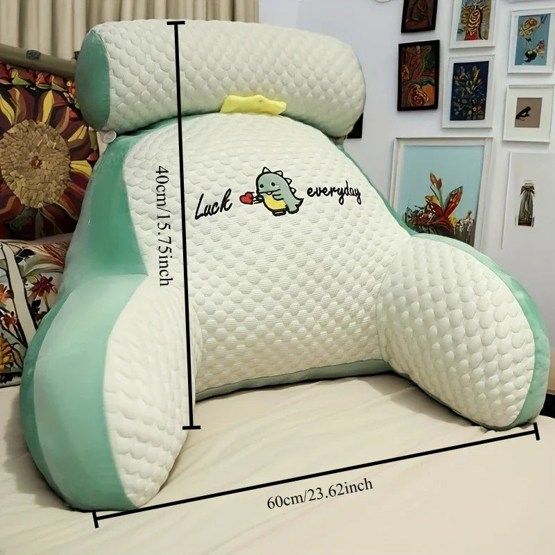Ergonomic Reading Pillow – Adjustable Lumbar Back Support Cushion Reading Support Pillow SPOT