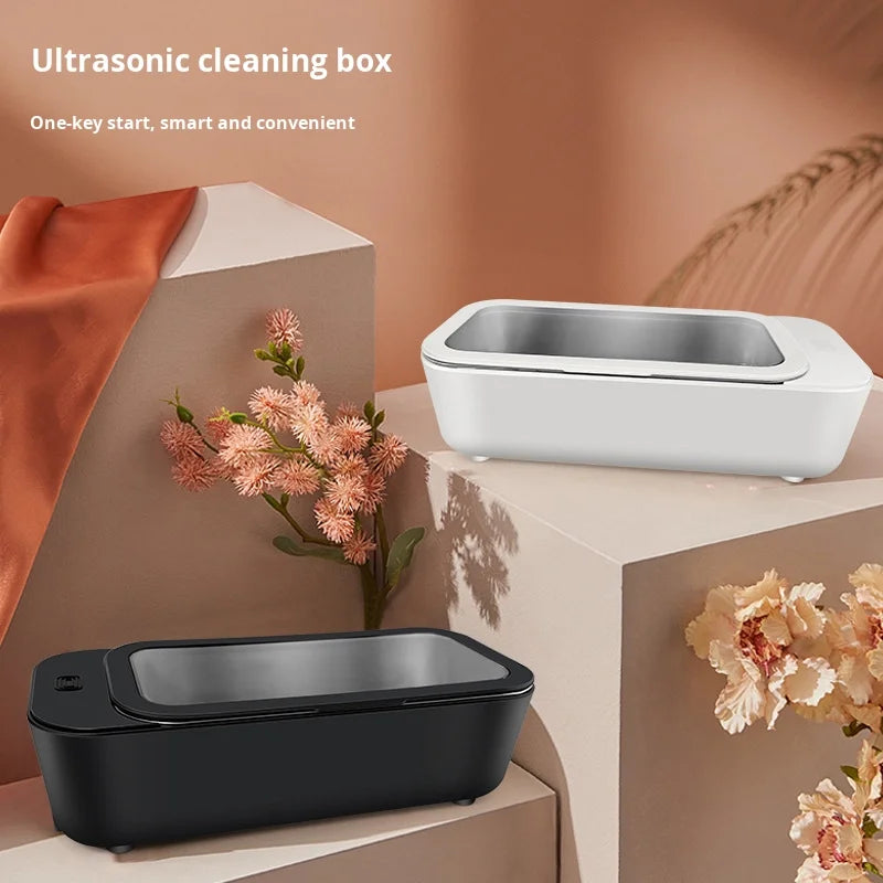 Mini Portable Ultrasonic Cleaner 42kHz – Jewelry & Glasses Ultrasonic Cleaner SPOT No plug