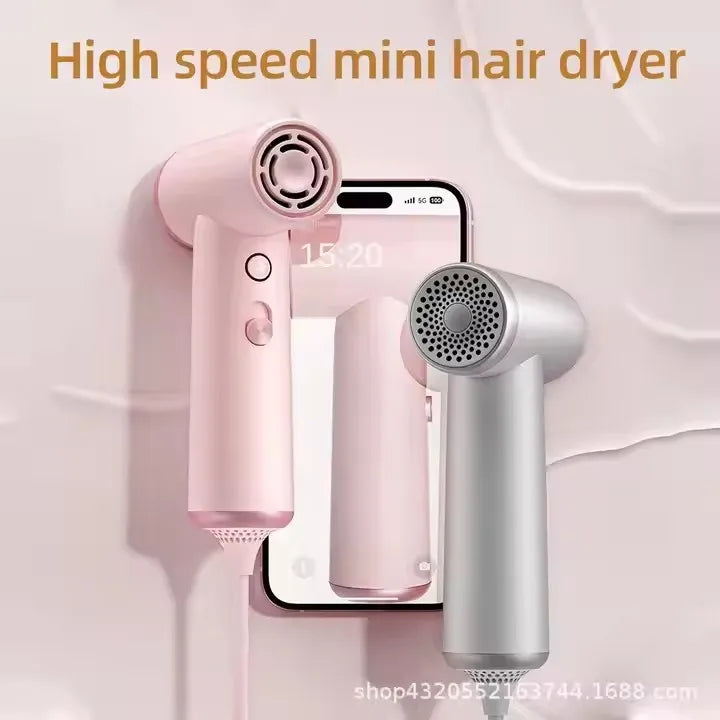 Portable Mini Ionic Hair Dryer – High-Speed Travel Dryer Ionic Hair Dryer SPOT