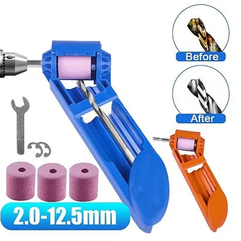 Drill Bit Sharpener Set – Grinding Wheel for 2–12.5mm Bits Drill Bit Sharpener SPOT