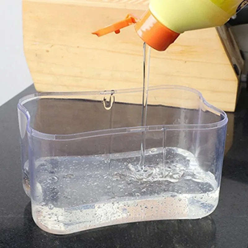 Manual Press Soap Dispenser Kit with Cloth – Kitchen Sink Soap Dispenser Kit SPOT