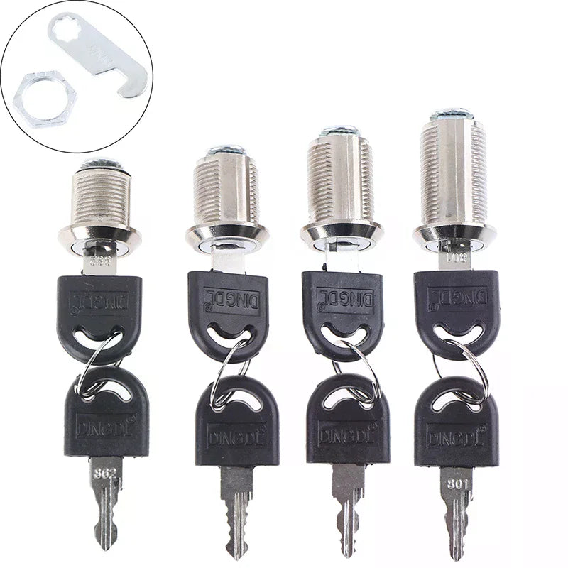 HUXUAN Cam Cylinder Lock – Cabinet, Mailbox & Drawer Cylinder Cam Lock SPOT