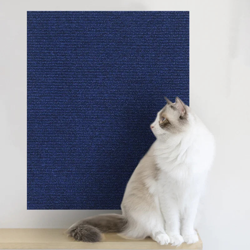 Cat Scratch Mat – Trimmable Self-Adhesive Sofa Protector 8 Colors Cat Scratch Mat SPOT Dark Blue 60X60CM