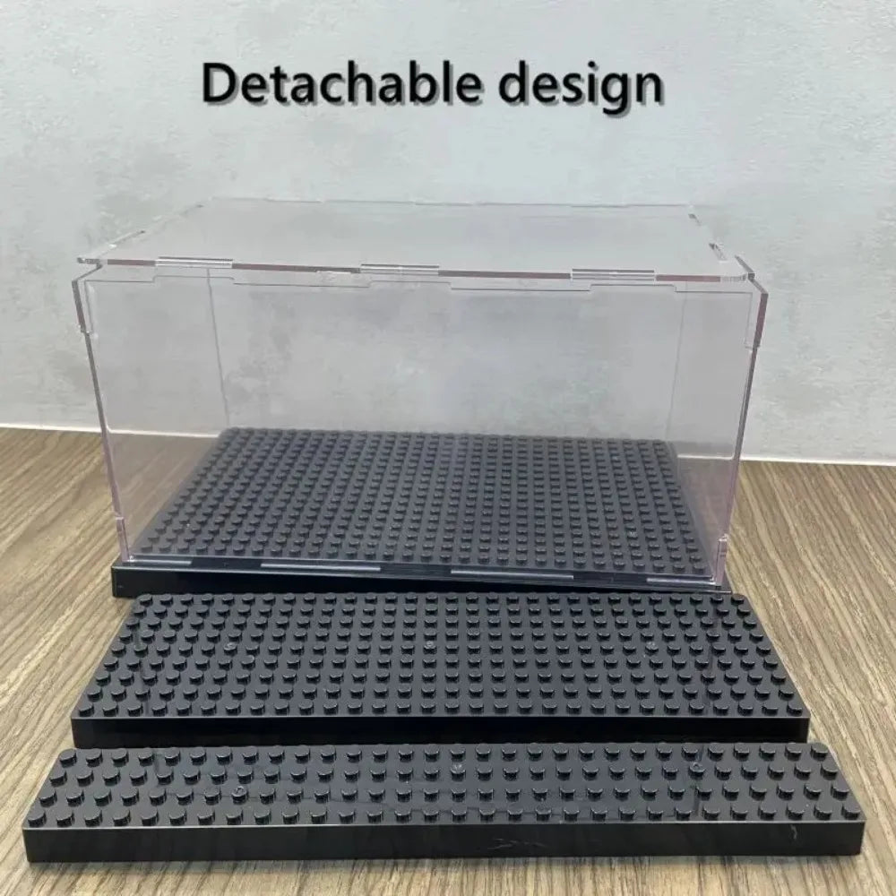 3-Tier Clear Acrylic Display Case for Figures & Models Acrylic Display Case SPOT