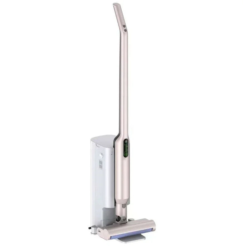 DUTRIEUX Cordless Steam Mop – Wet & Dry Electric Floor Cleaner Electric Steam Mop SPOT White SILVER US