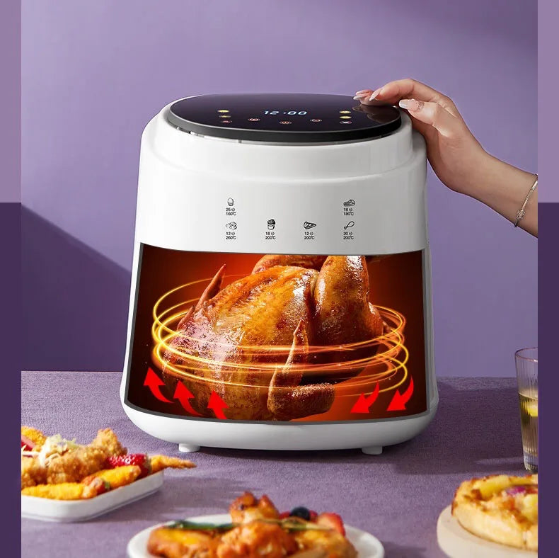 DUTRIEUX 8L Digital Air Fryer – Smart Touch Screen, Oil-Free Digital Air Fryer SPOT