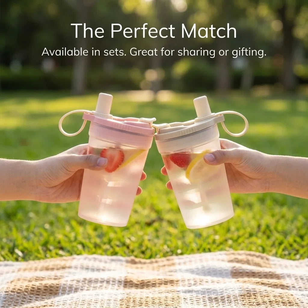 Leak-Proof Straw Tumbler for Kids – BPA-Free Water Bottle Kids Water Bottle SPOT