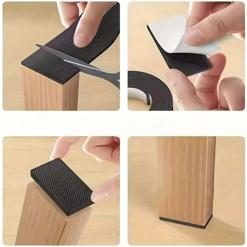Non-Slip Furniture Pads – 6mm Self-Adhesive EVA Floor Protectors Furniture Floor Pads SPOT