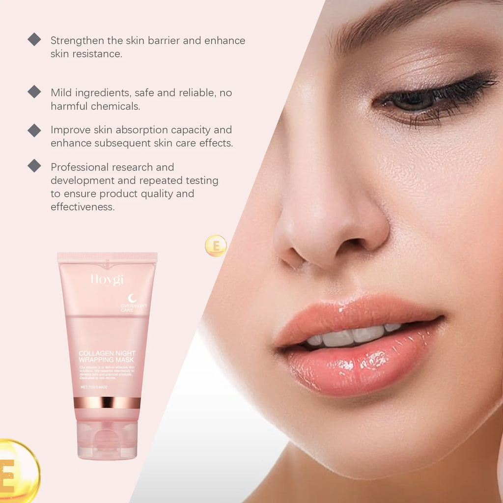 Hoygi Collagen Peel-Off Overnight Face Mask – Firming & Hydrating Overnight Face Mask SPOT