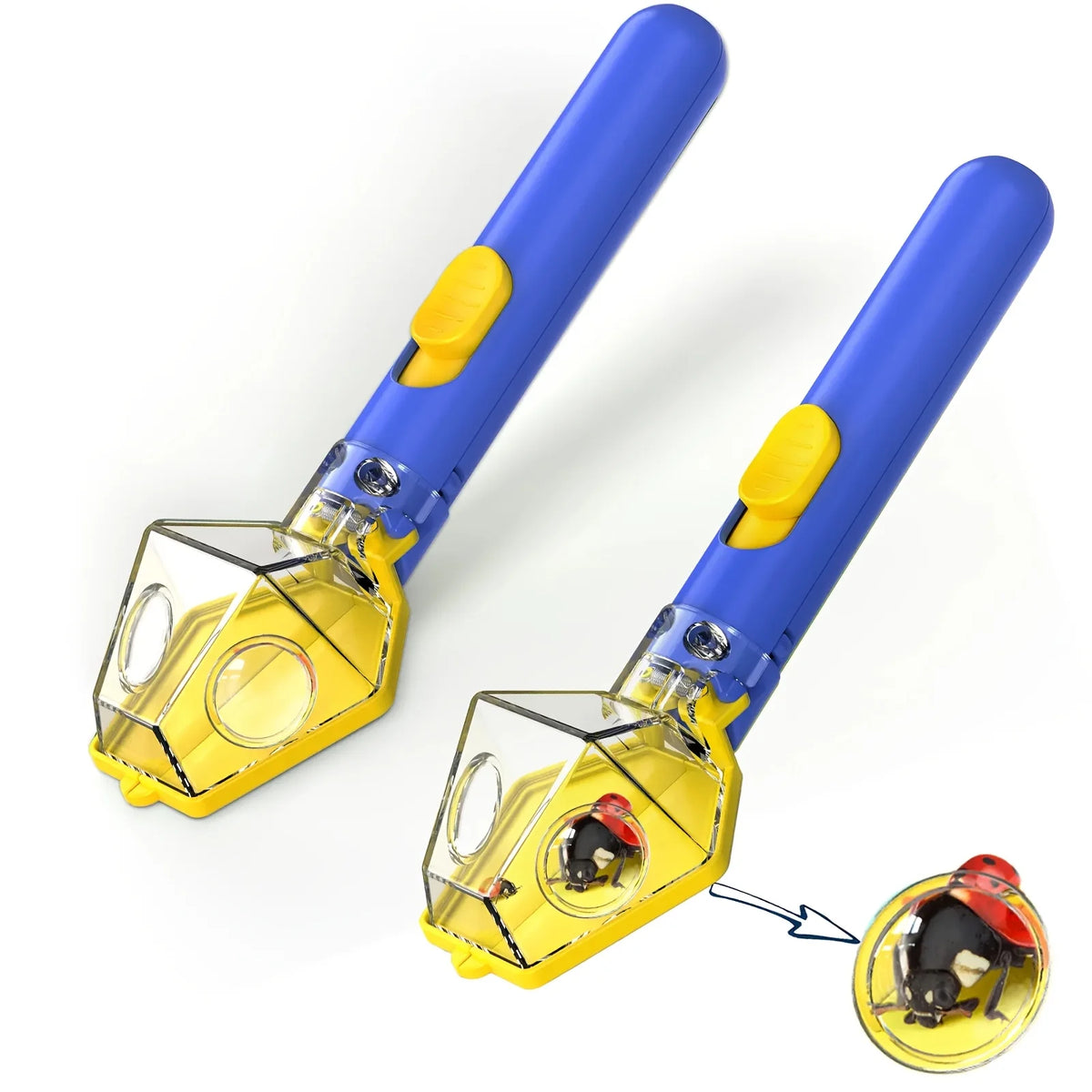 6X Magnifying Bug Catcher – Handheld Insect Viewer & Critter Cage Bug Viewer Toy SPOT