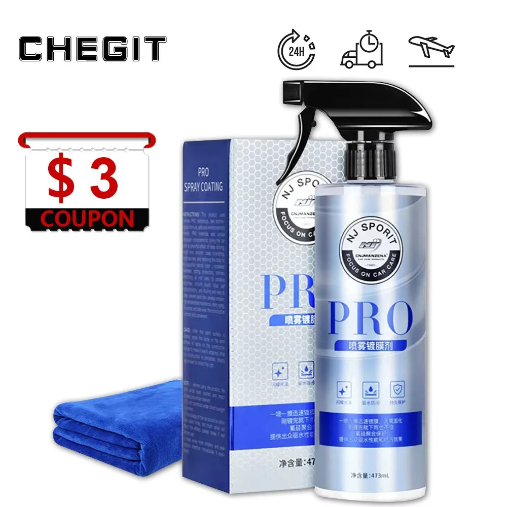 473ml Ceramic Nano Coating Spray – 9H Car Paint Protector Ceramic Car Coating SPOT