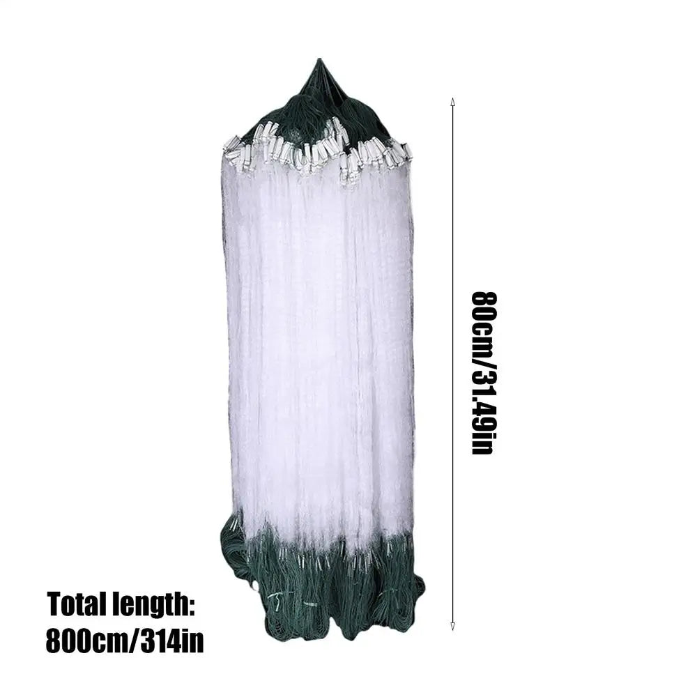Nylon Single-Layer Floating Fishing Net | Hand Cast Trap Fishing Cast Net SPOT 8m