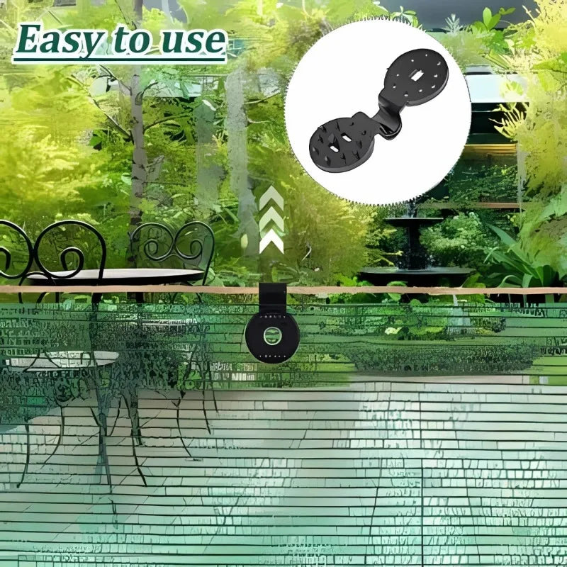 50-Pack Heavy Duty Shade Cloth Clips for Greenhouse & Fence Garden Netting Clips SPOT