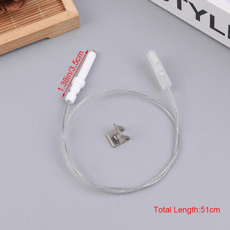 Gas Stove Igniter Electrode Spark Plug with Wire 35mm/40mm Stove Igniter Part SPOT B