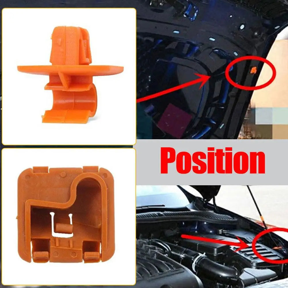Bonnet Rod Stay Clip Bracket for Skoda Fabia & Octavia MK2 Bonnet Rod Stay Clip SPOT