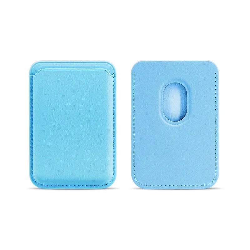 MagSafe Magnetic PU Leather Card Holder Phone Wallet Sleeve Phone Card Wallet SPOT N