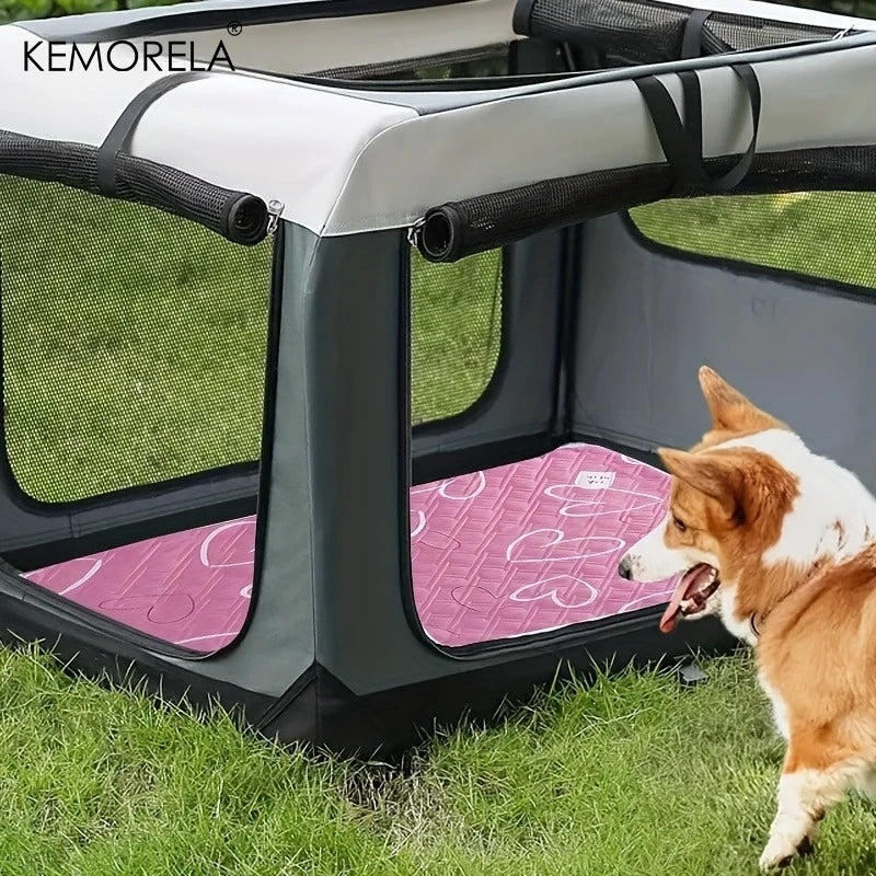 2-Pack Extra Large Reusable Pet Pee Mats – Non-Slip Washable Reusable Pet Mat SPOT