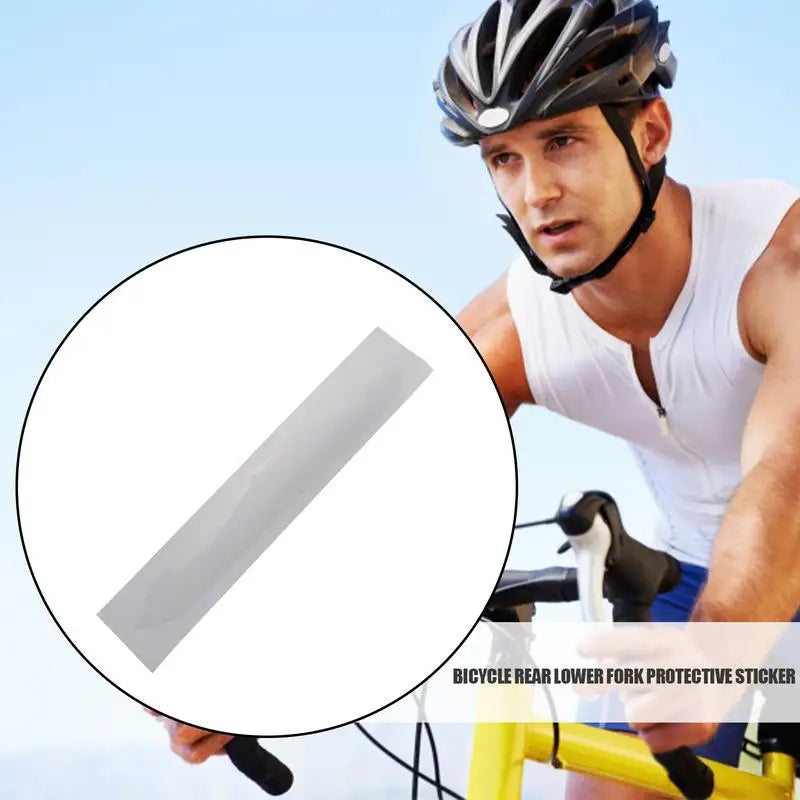 Clear Bike Chainstay Protector – Adhesive Frame Guard Film Bike Frame Protector SPOT