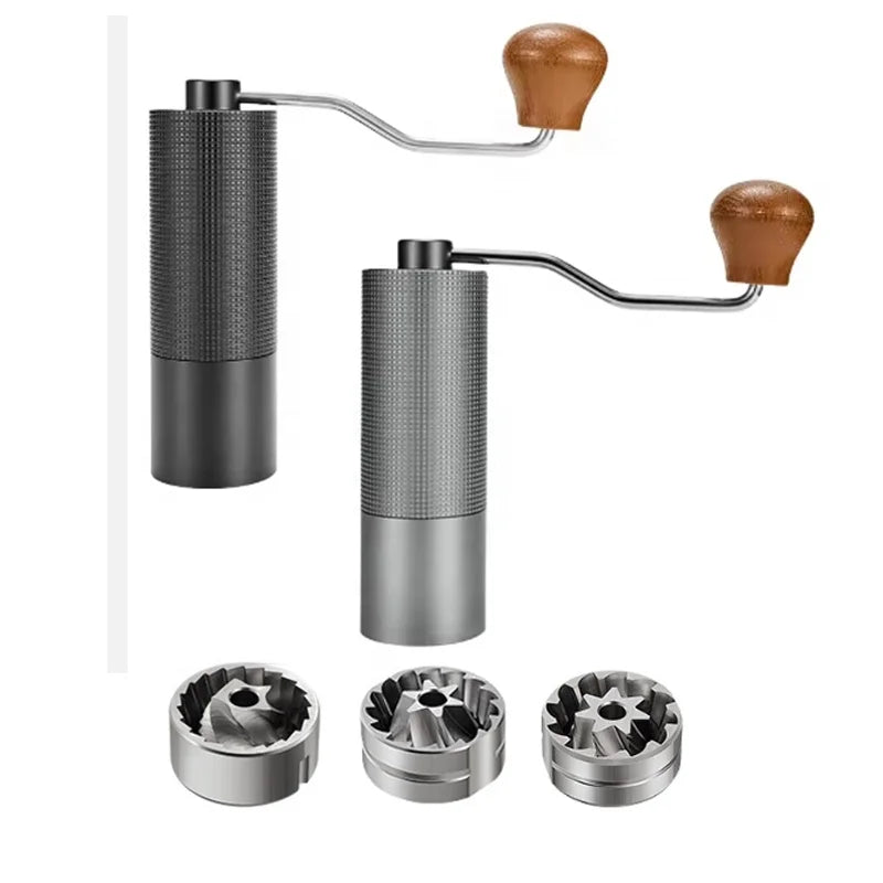 DUTRIEUX Portable Manual Burr Coffee Grinder – Al-Alloy Manual Coffee Grinder SPOT