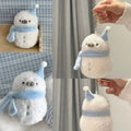 Cute Plush Seal Snowman Keychain Pendant – Backpack Charm Plush Keychain Charm SPOT Default Title