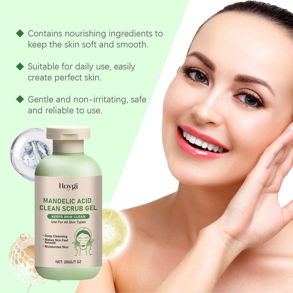 Hoygi Mandelic Acid Body Scrub Gel – Exfoliate & Smooth Skin Body Exfoliating Scrub SPOT