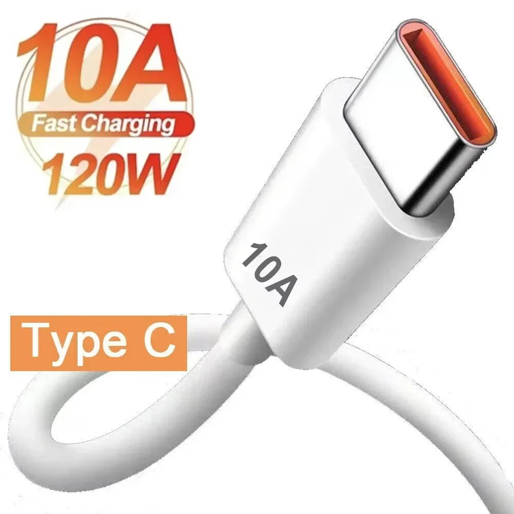 120W USB-C to USB-C Fast Charging Cable | 1 or 3 Pack USB-C Charging Cable SPOT