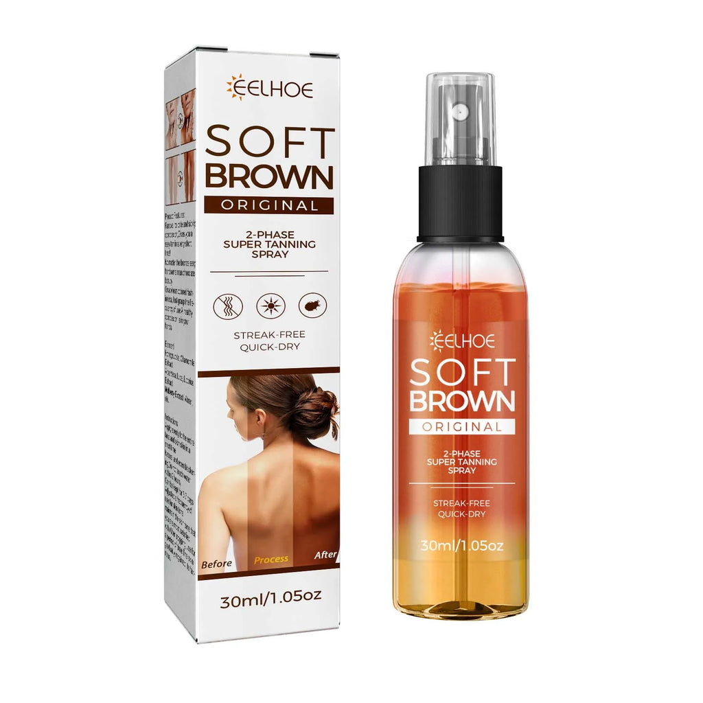 Eelhoe Self Tanning Spray – Natural Bronze Glow, 30ml Self Tanning Spray SPOT