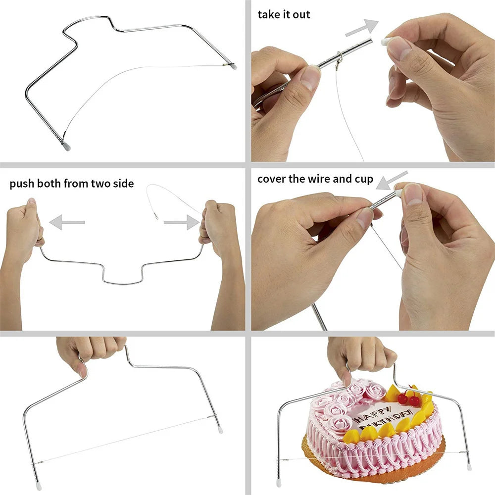 Cake Decorating Kit – Turntable, Icing Smoother & Leveler Cake Decorating Kit SPOT
