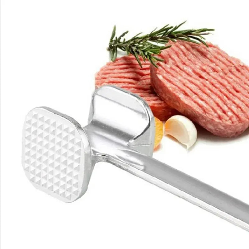 Double-Sided Aluminum Meat Tenderizer Hammer | 19cm Mallet Meat Tenderizer Mallet SPOT