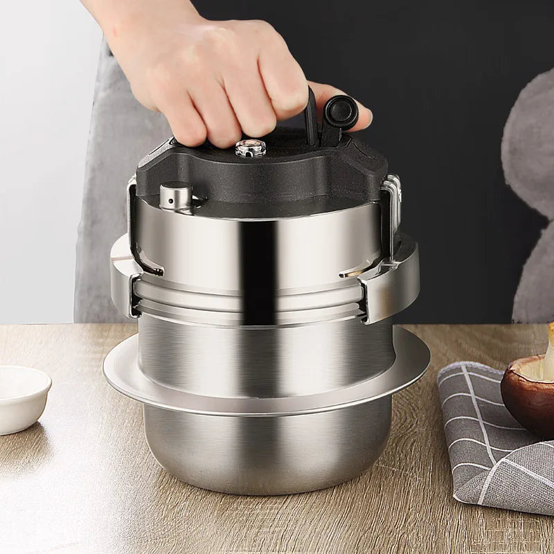 DUTRIEUX Mini Pressure Cooker 0.8L–1.6L Stainless Steel Mini Pressure Cooker SPOT