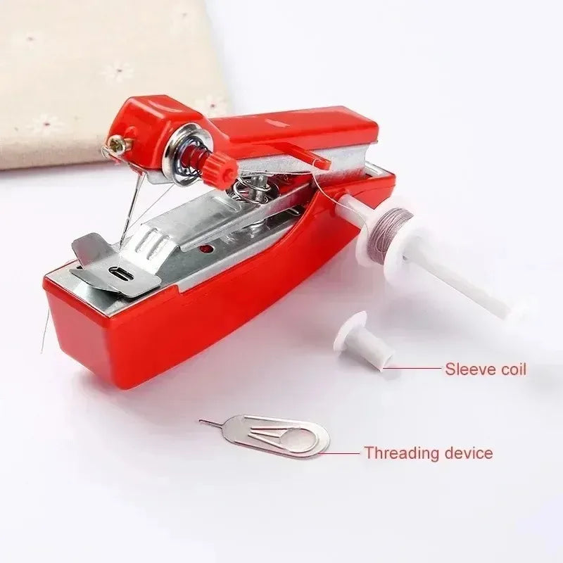 Portable Mini Hand Sewing Machine – Fabric & Clothes Repair Mini Sewing Machine SPOT
