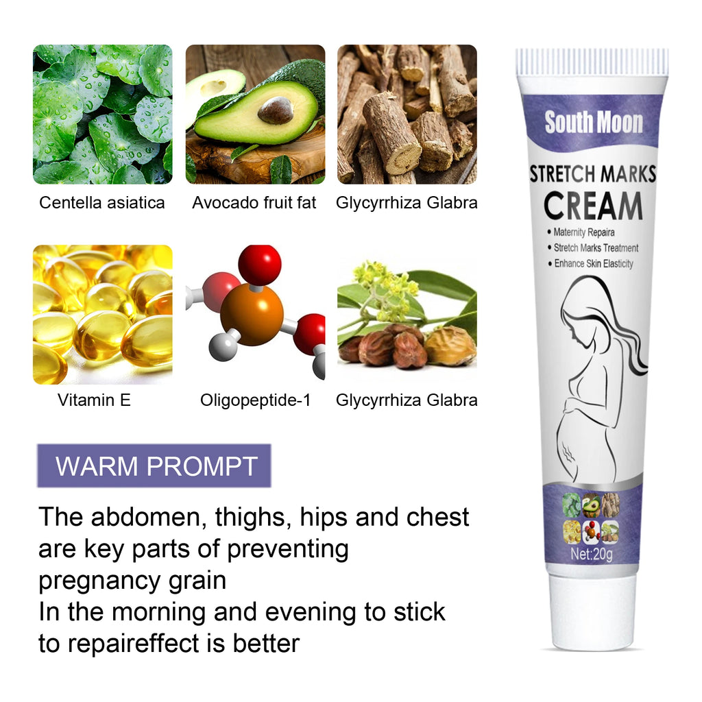 South Moon Stretch Mark Cream – Firming & Moisturizing Skin Care Body Firming Cream SPOT