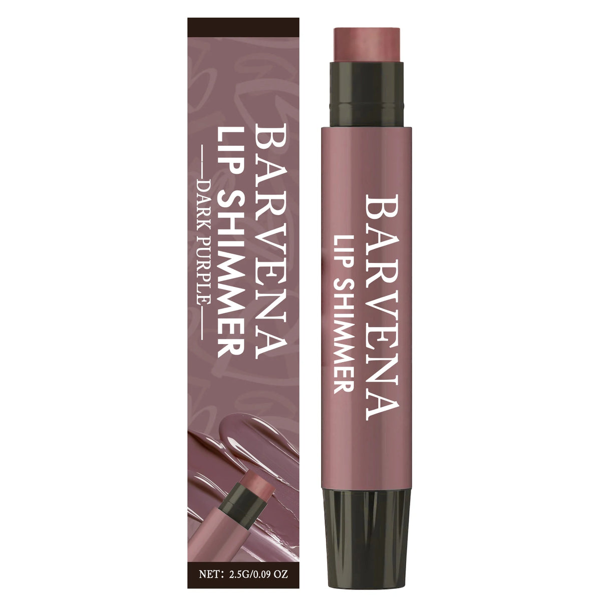 eelhoe Dark Purple Tinted Lip Balm Stick | Glossy Shimmer Tinted Lip Balm SPOT 1Pcs