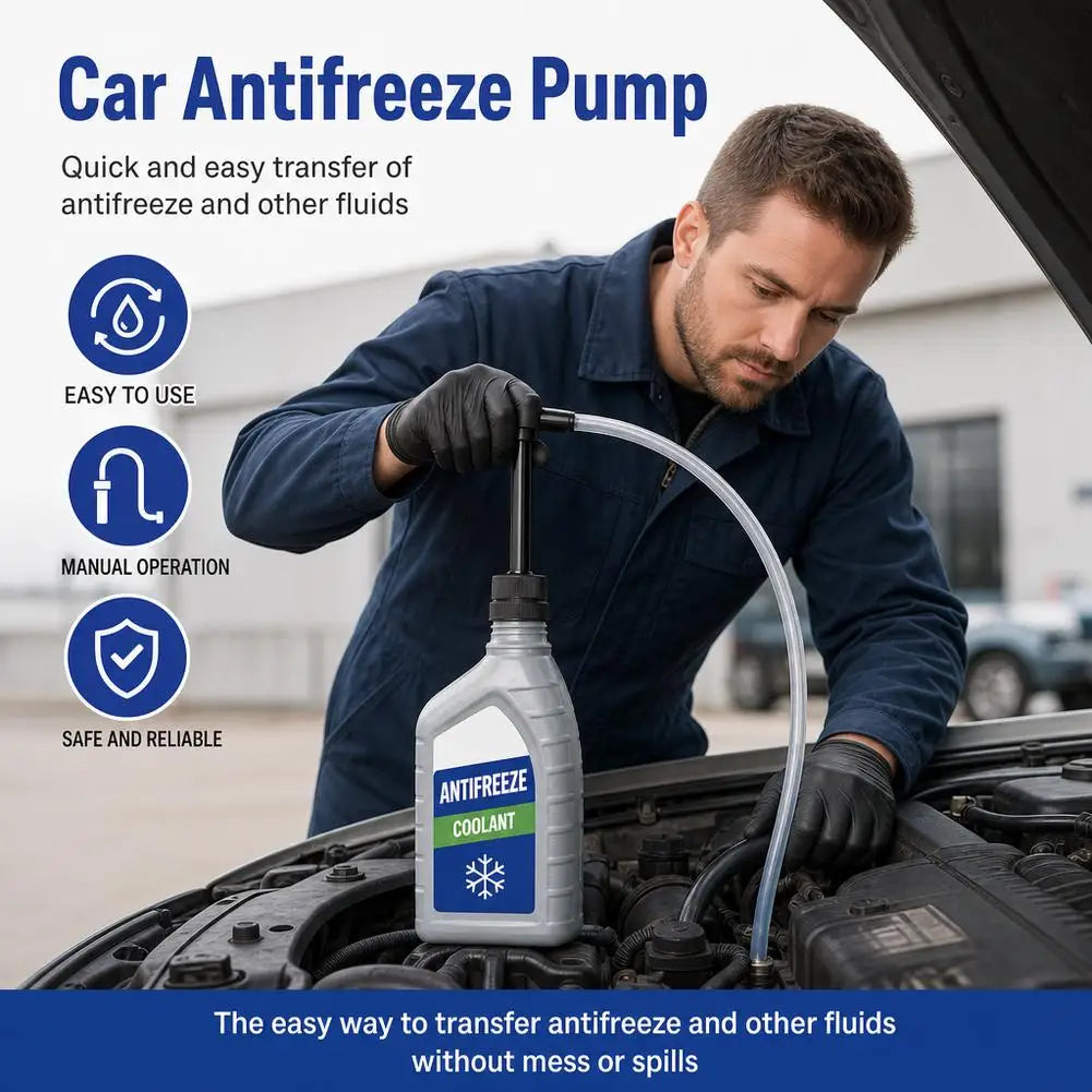 Manual Fluid Transfer Pump – 60cm Tube, Gear Oil & Transmission Fluid Transfer Pump SPOT