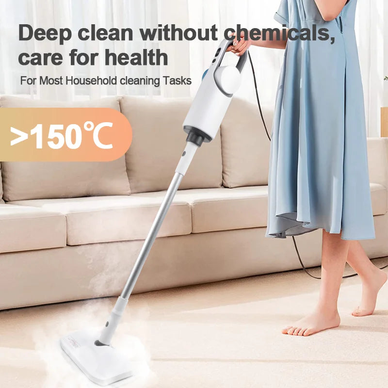 DUTRIEUX 1500W Handheld Steam Mop – Floor & Furniture Cleaner Steam Mop Cleaner SPOT