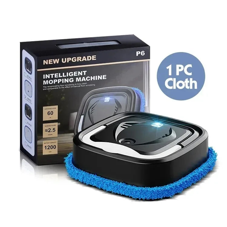 3-in-1 Mini Wireless Robot Vacuum – Sweep, Mop & Vacuum Robot Vacuum Cleaner SPOT Black USB Type-C