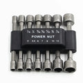 14-Pc Magnetic Nut Driver Hex Socket Drill Bit Set – Cr-V Steel Nut Driver Bit Set SPOT 14Pcs Set