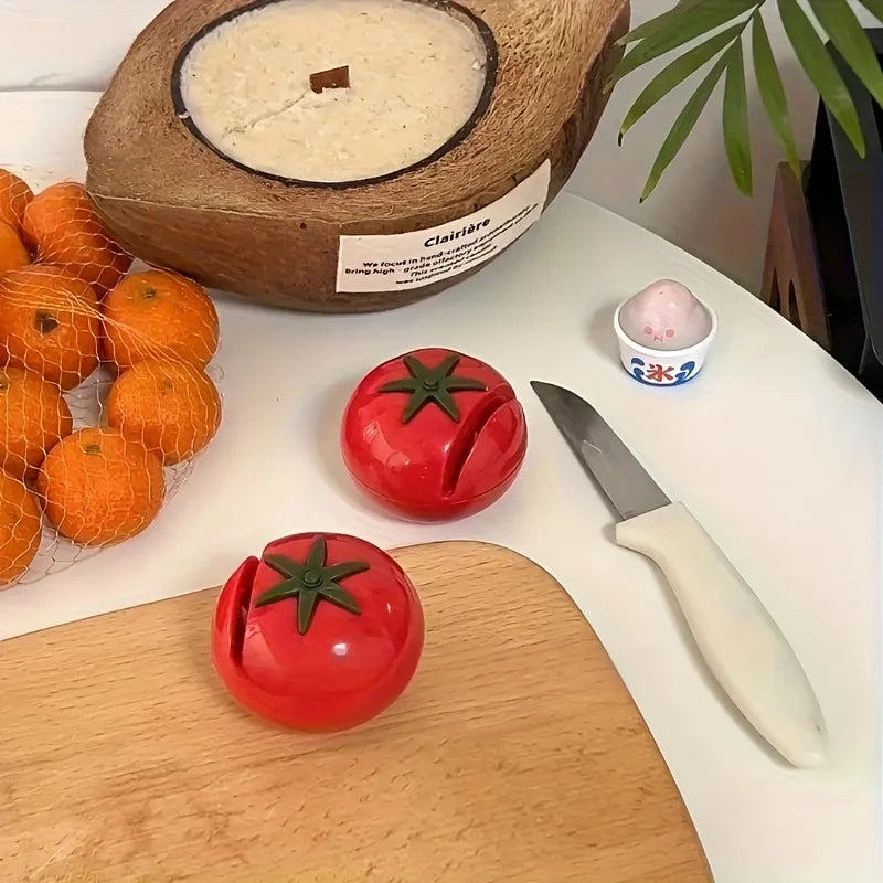 Tomato Mini Knife & Scissors Sharpener – Portable Kitchen Tool Knife Sharpener SPOT
